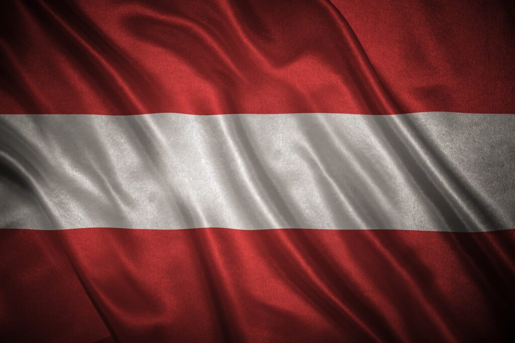 bandera de Austria