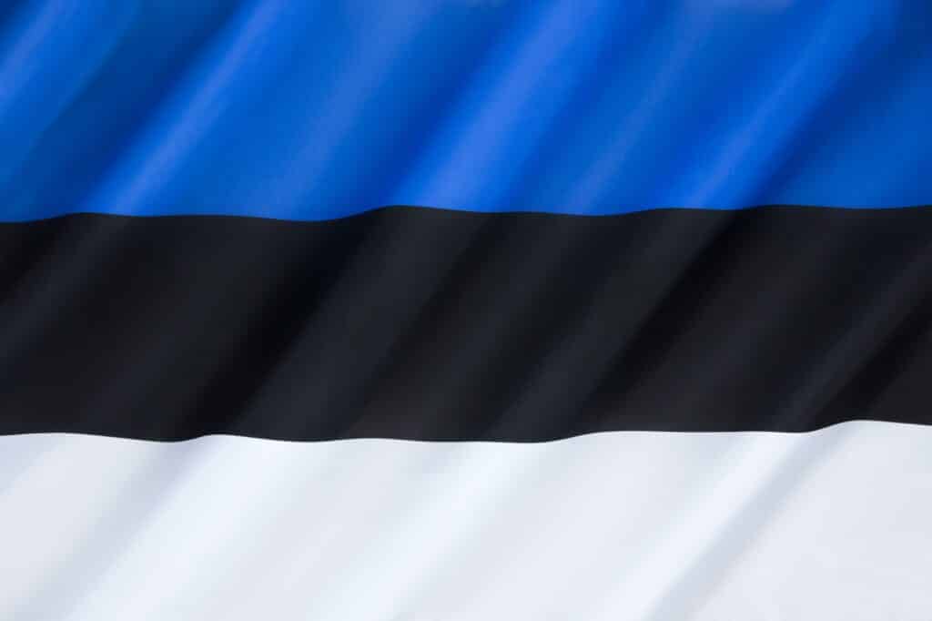 Bandera de Estonia - Estados Bálticos